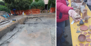 La villa romana sotto l'asfalto nel quartiere di Porta Nuova a Pisa