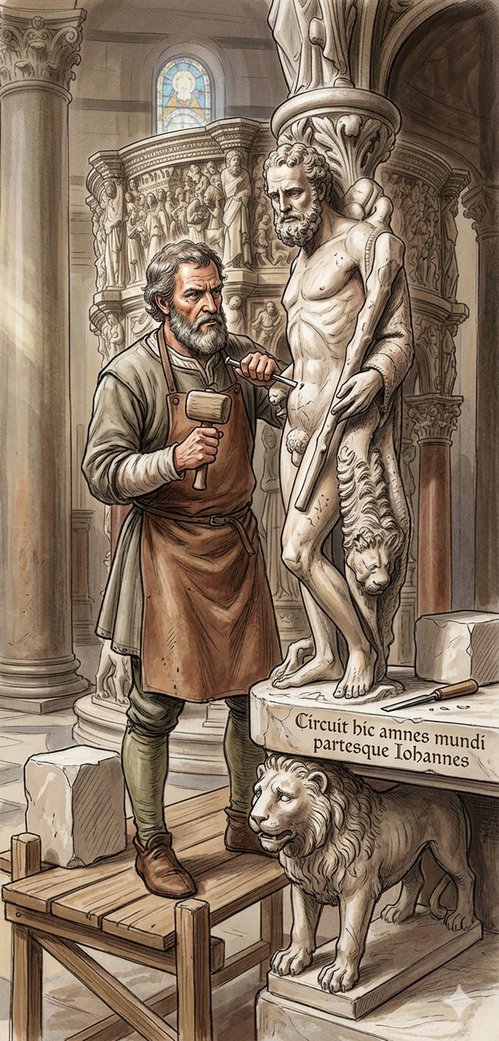 Giovanni Pisano - Pulpito della Cattedrale 1301-1310