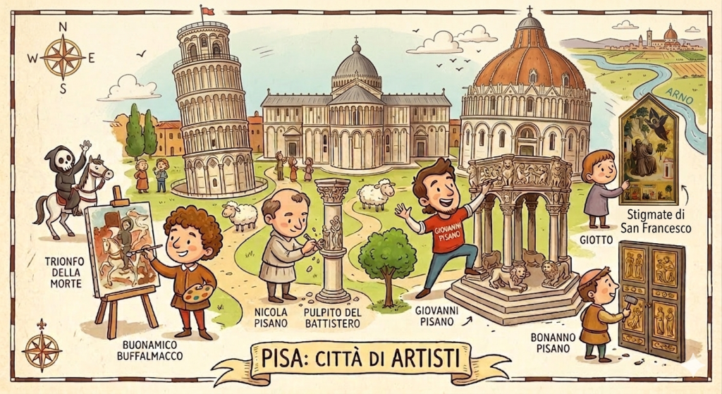 Pisa Città di artisti